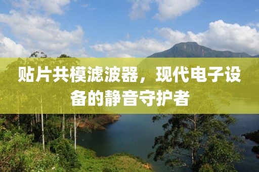 贴片共模滤波器，现代电子设备的静音守护者