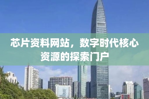 芯片资料网站，数字时代核心资源的探索门户