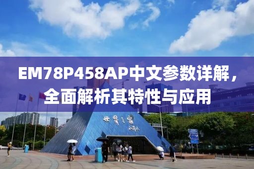 EM78P458AP中文参数详解，全面解析其特性与应用