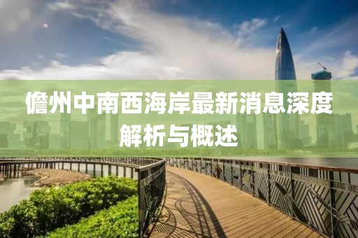 儋州中南西海岸最新消息深度解析与概述