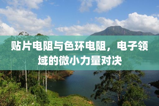 贴片电阻与色环电阻，电子领域的微小力量对决