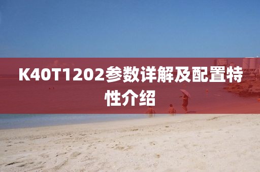 K40T1202参数详解及配置特性介绍