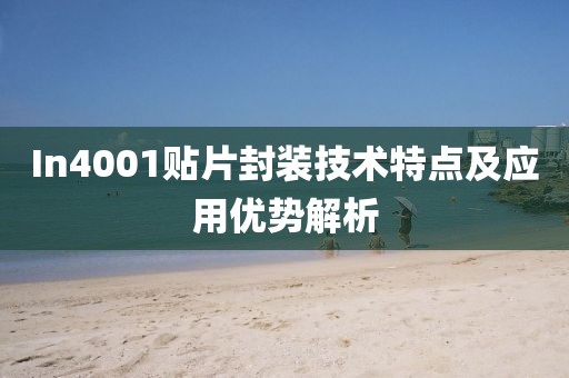 In4001贴片封装技术特点及应用优势解析