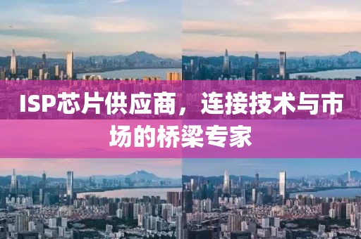 ISP芯片供应商，连接技术与市场的桥梁专家