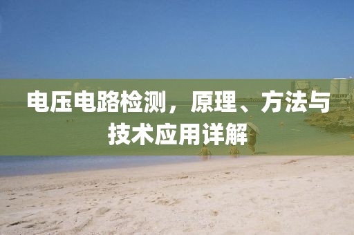 电压电路检测，原理、方法与技术应用详解
