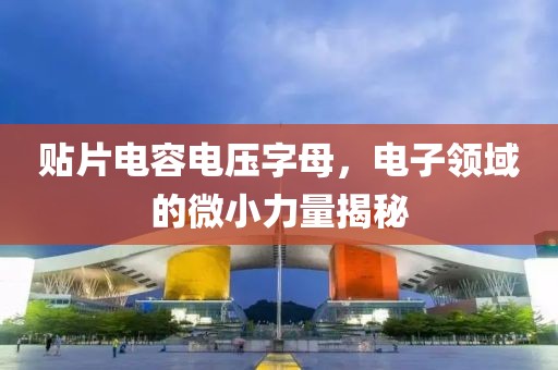 贴片电容电压字母，电子领域的微小力量揭秘