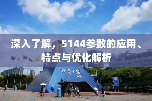 深入了解，5144参数的应用、特点与优化解析