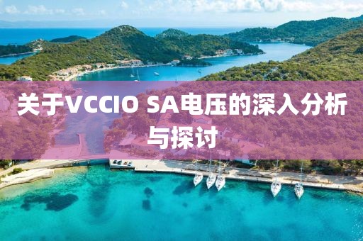 关于VCCIO SA电压的深入分析与探讨