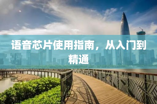 语音芯片使用指南，从入门到精通