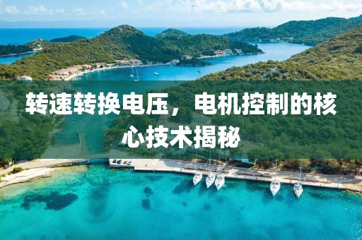转速转换电压，电机控制的核心技术揭秘
