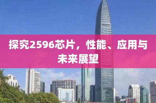 探究2596芯片，性能、应用与未来展望