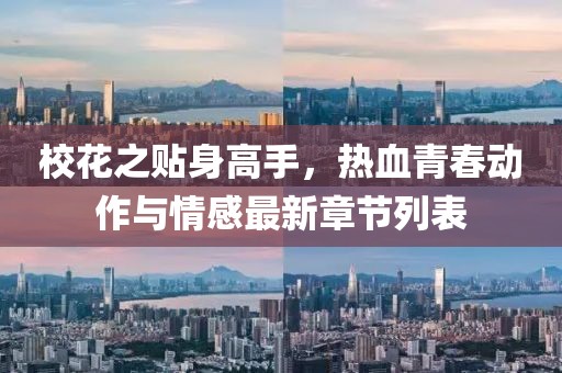 校花之贴身高手，热血青春动作与情感最新章节列表