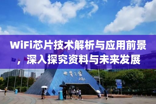 WiFi芯片技术解析与应用前景，深入探究资料与未来发展