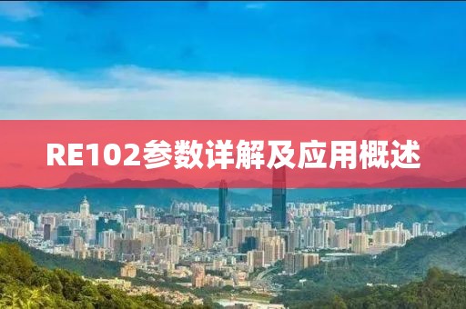 RE102参数详解及应用概述