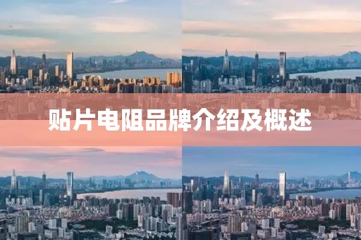 贴片电阻品牌介绍及概述