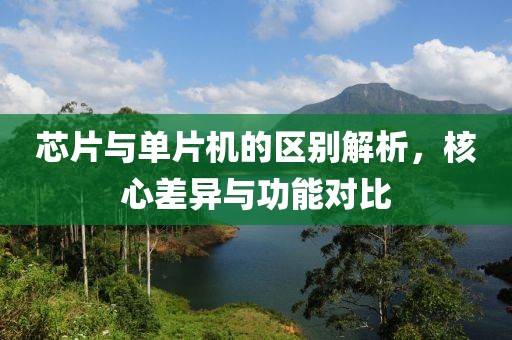 芯片与单片机的区别解析，核心差异与功能对比