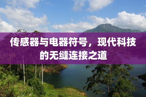 传感器与电器符号，现代科技的无缝连接之道