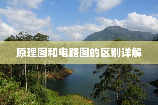 原理图和电路图的区别详解