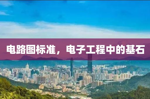 电路图标准，电子工程中的基石