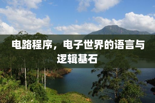电路程序，电子世界的语言与逻辑基石