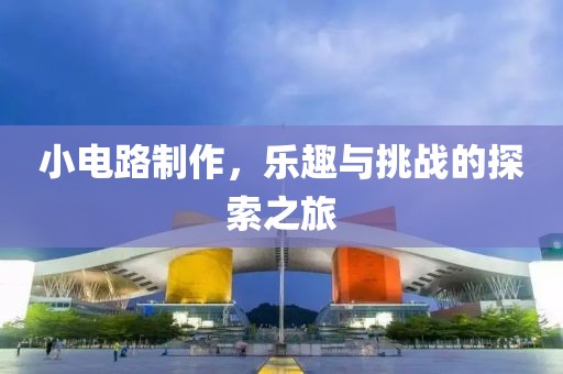 小电路制作，乐趣与挑战的探索之旅