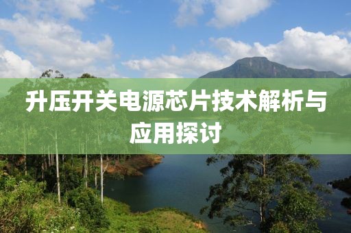 升压开关电源芯片技术解析与应用探讨
