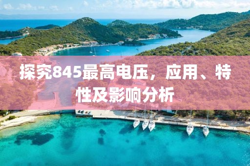探究845最高电压，应用、特性及影响分析