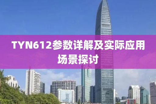 TYN612参数详解及实际应用场景探讨