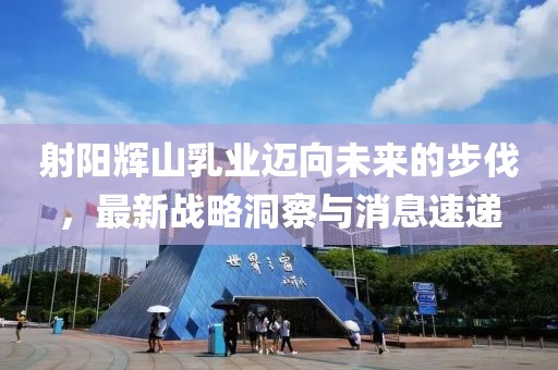 射阳辉山乳业迈向未来的步伐，最新战略洞察与消息速递