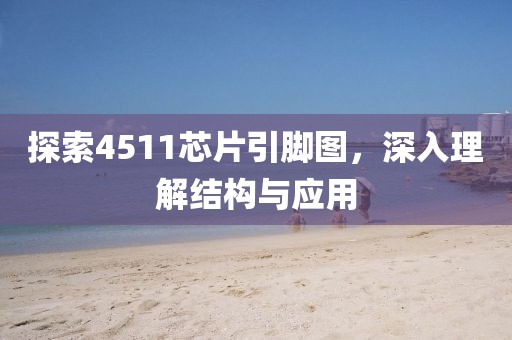 探索4511芯片引脚图，深入理解结构与应用