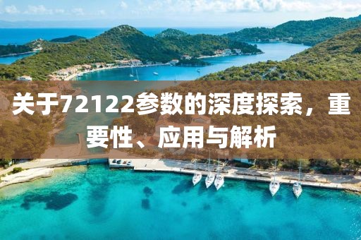 关于72122参数的深度探索，重要性、应用与解析