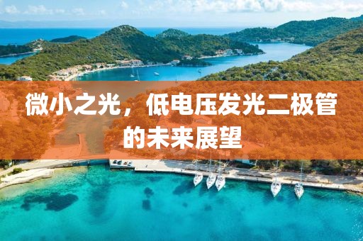 微小之光，低电压发光二极管的未来展望
