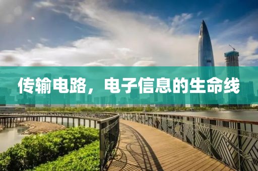 传输电路，电子信息的生命线