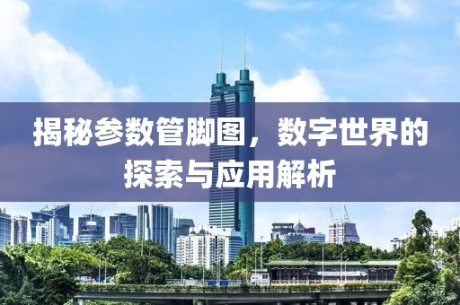 揭秘参数管脚图，数字世界的探索与应用解析