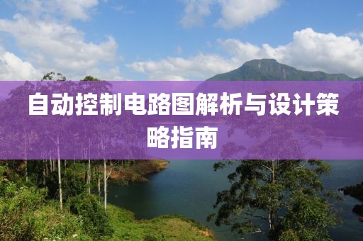 自动控制电路图解析与设计策略指南