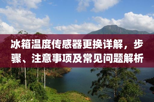 冰箱温度传感器更换详解，步骤、注意事项及常见问题解析