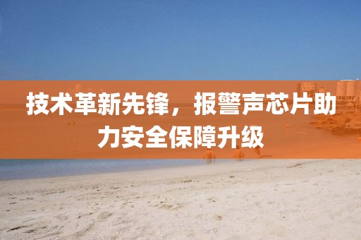 技术革新先锋，报警声芯片助力安全保障升级