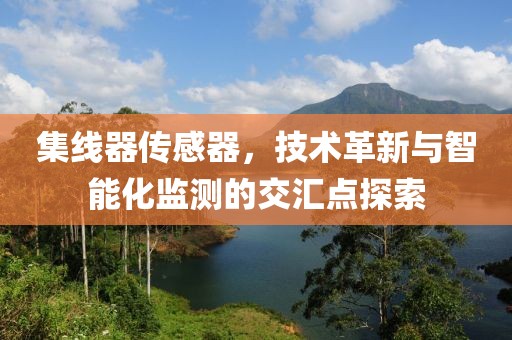 集线器传感器，技术革新与智能化监测的交汇点探索