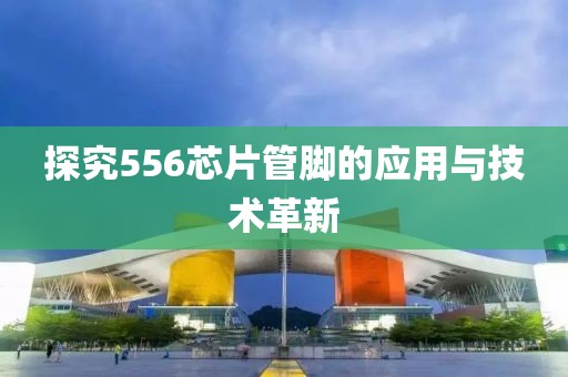 探究556芯片管脚的应用与技术革新