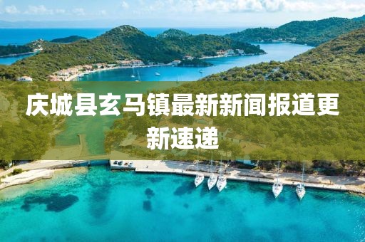 庆城县玄马镇最新新闻报道更新速递