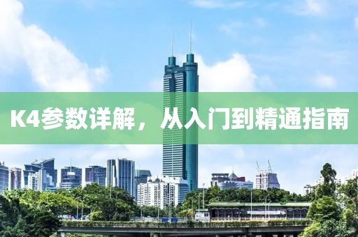 K4参数详解，从入门到精通指南