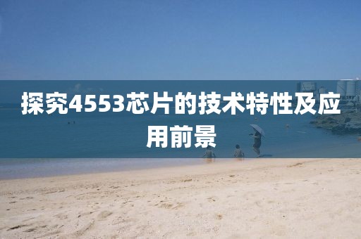 探究4553芯片的技术特性及应用前景
