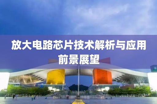 放大电路芯片技术解析与应用前景展望