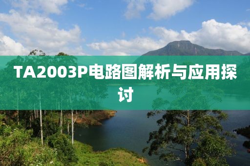 TA2003P电路图解析与应用探讨