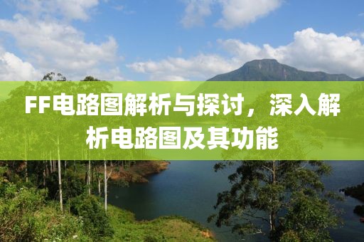 FF电路图解析与探讨，深入解析电路图及其功能