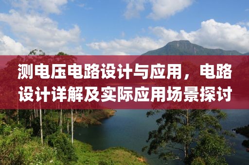 测电压电路设计与应用，电路设计详解及实际应用场景探讨