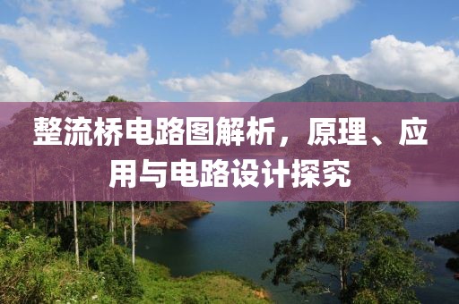 整流桥电路图解析，原理、应用与电路设计探究