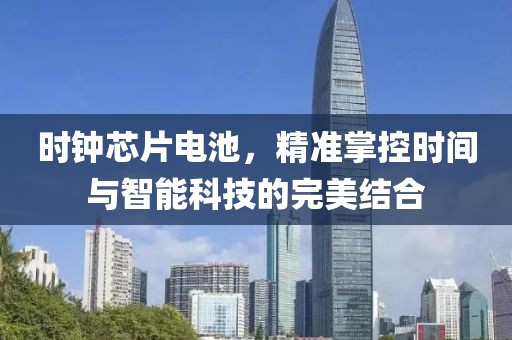 时钟芯片电池，精准掌控时间与智能科技的完美结合
