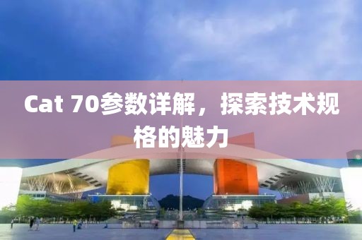 Cat 70参数详解，探索技术规格的魅力