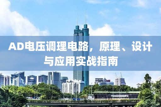 AD电压调理电路，原理、设计与应用实战指南